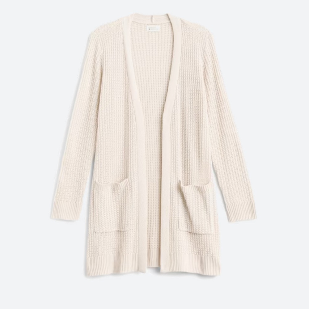 Textured Two Pocket Cardigan